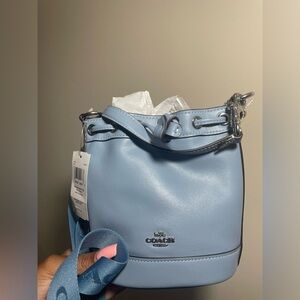 Coach small mini bucket bag NWT